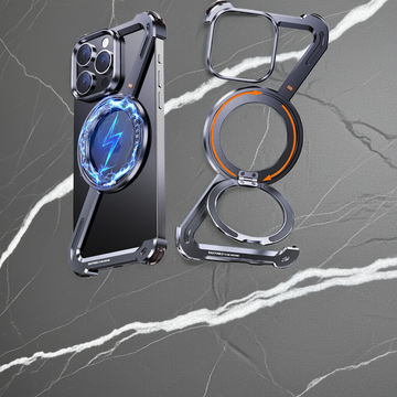 Z Case for iPhone Rotating Magnetic Kickstand Protective Cover