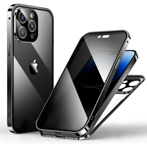 Anti-peep Magnetic Double Sided Protective Phone Case